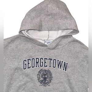 CHAMPION Georgetown University youth hoodie boy’s girl’s size 14 16 XL